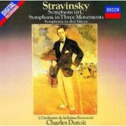 ストラヴィンスキー：交響曲ハ調、３楽章の交響曲
