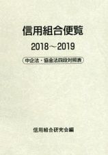 信用組合便覧　２０１８～２０１９