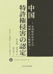 中国特許権侵害の認定