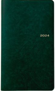 ２１６２　ＳＡＮＮＯ地図入り・実用ブロックメモ（グリーン）　２０２４年版　１月始まり手帳