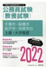 千葉市・船橋市・松戸市・市原市の上級・大卒程度　２０２２