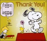 ＳＮＯＯＰＹ　グリーティングカード　ＴＨＡＮＫ　ＹＯＵ～ありがとう～