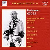 ザ・ジーリ・エディション　１１：ミラノ・ベルリン・ローマ録音集１９４１－１９４３