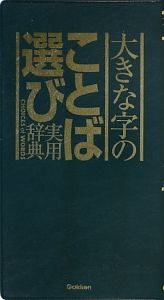 大きな字のことば選び実用辞典