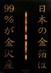 日本の金箔は９９％が金沢産