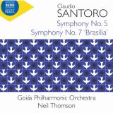 クラウジオ・サントロ：交響曲第５番＆第７番「ブラジリア」
