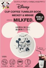 Ｄｉｓｎｅｙ　ＣＵＰ　ＣＯＦＦＥＥ　ＴＵＭＢＬＥＲ　ＢＯＯＫ　ＭＩＣＫＥＹ　＆　ＭＩＮＮＩＥ　ｐｒｏｄｕｃｅｄ　ｂｙ　ＭＩＬＫＦＥＤ．　６時間氷が溶けない真空断熱タンブラー