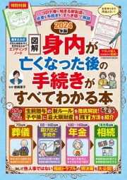 図解身内が亡くなった後の手続きがすべてわかる本　６５年ぶりの大改正　生前贈与の新ルールを徹底解説！子や孫に最　２０２４年版　終活ノート付き