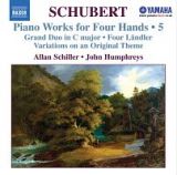 シューベルト：４手のためのピアノ作品集　第５集