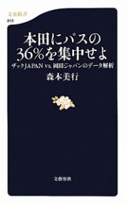 本田にパスの３６％を集中せよ