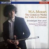 モーツァルト：ヴァイオリンと管弦楽のための作品全集