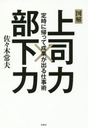 上司力×部下力　定時に帰って成果が出る仕事術　図解