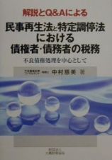 民事再生法と特定調停法における債権者・債務者の税務