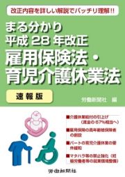 まる分かり　平成２８年改正　雇用保険法・育児介護休業法＜速報版＞