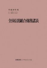 全国信用組合財務諸表　平成２０年