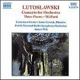ルトスワフスキ：管弦楽のための協奏曲