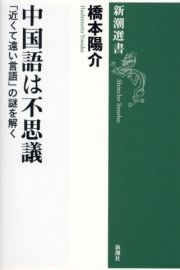 中国語は不思議　「近くて遠い言語」の謎を解く