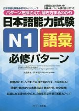 日本語能力試験　Ｎ１・語彙　必修パターン