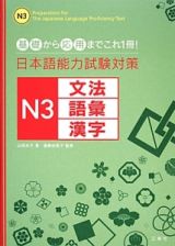 日本語能力試験対策　Ｎ３　文法　語彙　漢字