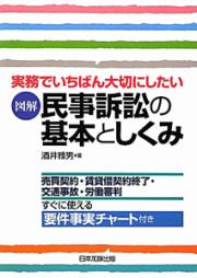 図解・民事訴訟の基本としくみ