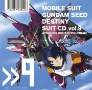 ＭＢＳ・ＴＢＳ系アニメーション　機動戦士ガンダムＳＥＥＤ　ＤＥＳＴＩＮＹ　ＳＵＩＴ　ＣＤ　ｖｏｌ．９　ＡＴＨＲＵＮ　×　∞ＪＵＳＴＩＣＥＧＵＮＤＡＭ