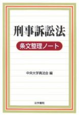 刑事訴訟法条文整理ノート