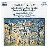 カバレフスキー：チェロ協奏曲　第１番　ト短調　Ｏｐ．４９