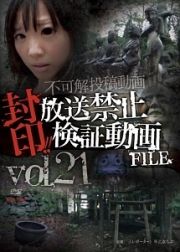 封印！！放送禁止検証動画ＦＩＬＥ　Ｖｏｌ．２１　不可解投稿動画