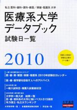 医療系大学データブック　試験日一覧　２０１０