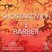 ショスタコーヴィチ：交響曲第５番ニ短調Ｏｐ．４７「革命」、バーバー：弦楽のためのアダージョ