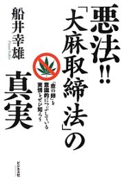 悪法！！「大麻取締法」の真実