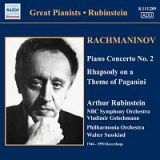 グレート・ピアニストシリーズ／ルービンシュタイン　ラフマニノフ：ピアノ協奏曲第２番　ハ短調　Ｏｐ．１８／パガニーニの主題によるラプソディ