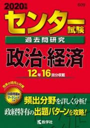 センター試験過去問研究　政治・経済　２０２０