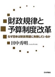 財政規律と予算制度改革