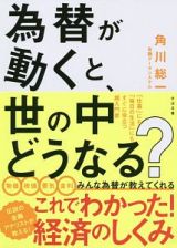 為替が動くと、世の中どうなる？