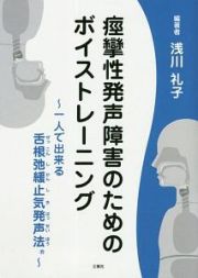 痙攣性発声障害のためのボイストレーニング