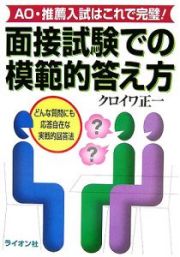 面接試験での模範的答え方