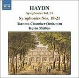 ハイドン交響曲全集シリーズ＜交響曲　第１８番～２１番＞