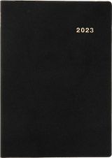 ３２２８　ＳＡＮＮＯ　ＮＥＷブロック・Ｂ５判（黒）　２０２３年版　１月始まり手帳