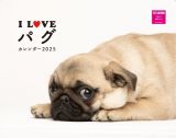 Ｉ　ＬＯＶＥ　パグカレンダー　２０２５