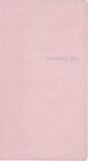 シンプル手帳　ミルキーピンク　２０２３年１月始まり　２０２３