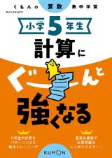 くもんの算数集中学習　小学５年生　計算にぐーんと強くなる