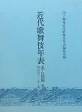 近代歌舞伎年表　名古屋篇　明治四十一年～明治四十三年