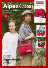 Ａｌｐｅｎ　Ｏｕｔｄｏｏｒｓ　外の熱から守る！　多機能レジャーバッグＢＯＯＫ　ｆｅａｔ．　Ｃｏｌｅｍａｎ　ＤＥＥＰ　ＲＥＤ