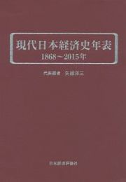 現代日本経済史年表　１８６８～２０１５