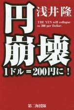 円崩壊　１ドル＝２００円に！