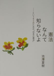 憲法なんて知らないよ 池澤夏樹の小説 Tsutaya ツタヤ